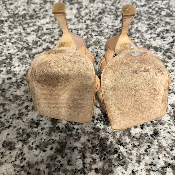 Stuart Weitzman Braided Leather Sandals - Picture 6 of 7